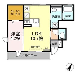 メゾンアゼリアの物件間取画像